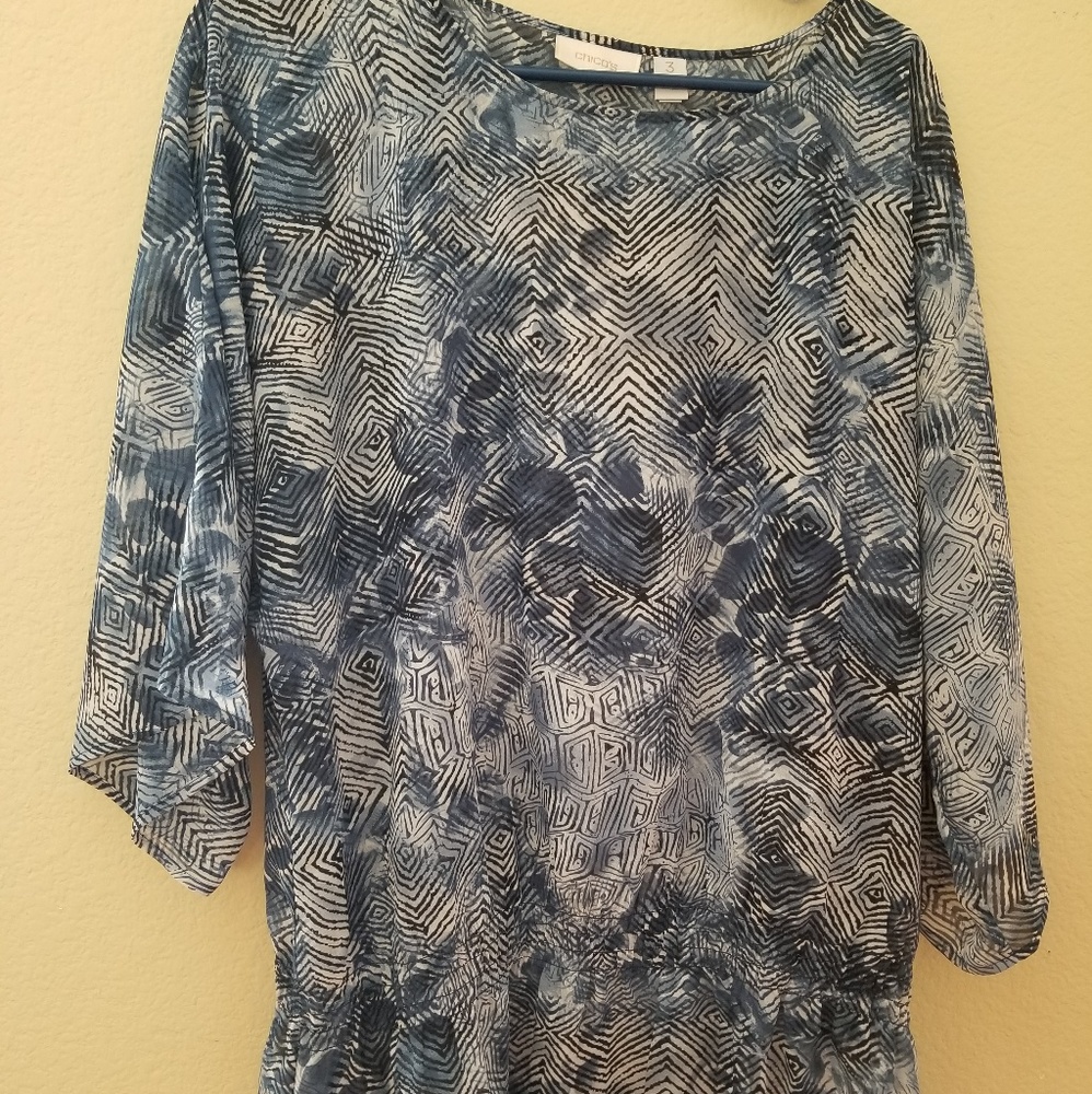 Nice blue blouse